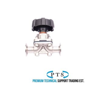 Aseptic Weld End Diaphragm Valve