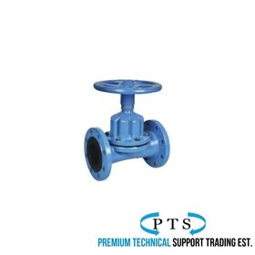 Straight-Through Type Diaphragm Valve
